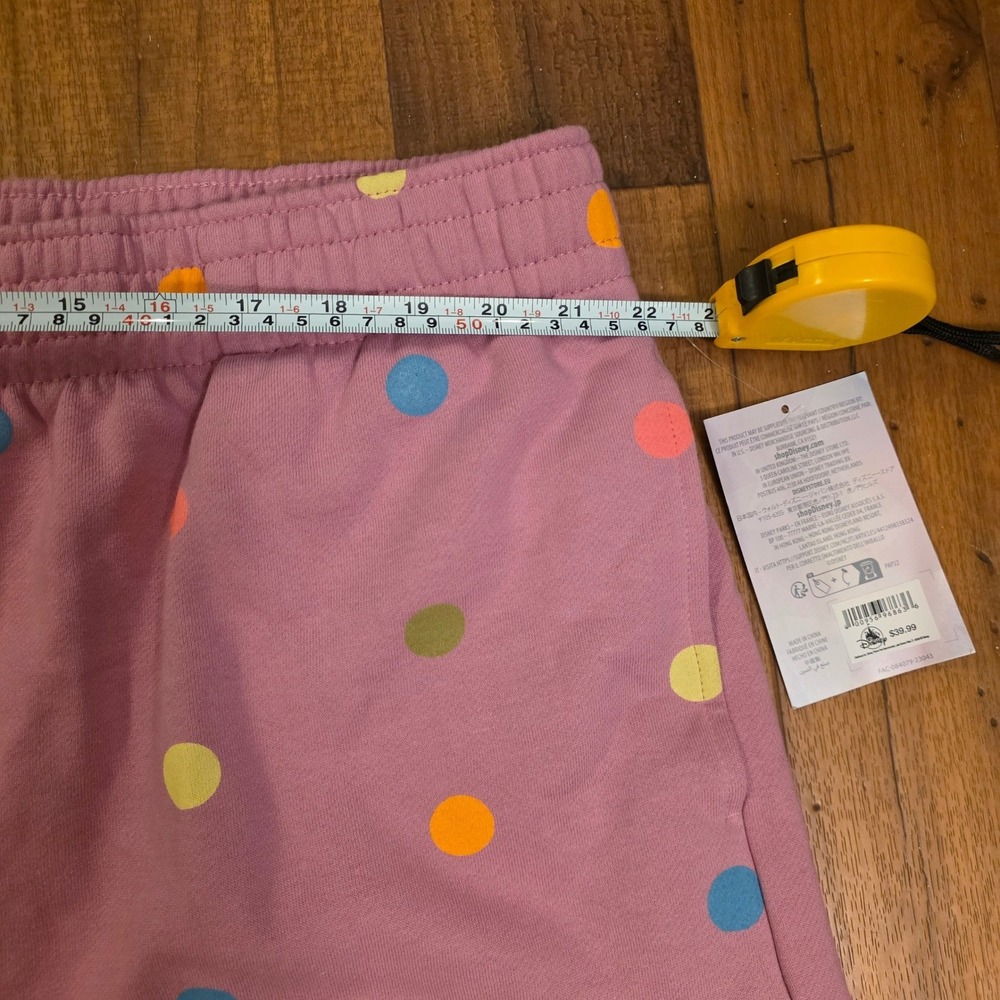 Disney Wonderful World of Color Tinkerbell‎ Polka Dot Shorts Womens 1X - Picture 8 of 8